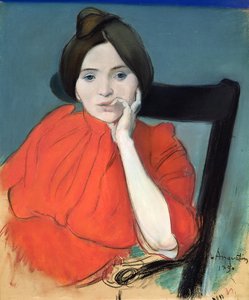 Retrato de una mujer, 1890